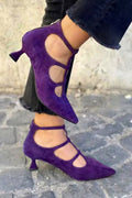 VINTAGE PUMPS WITH MINI HEEL