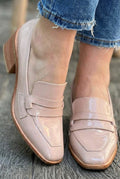 FLORENCE WIDE HEEL LOAFERS