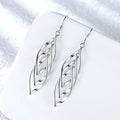 Gwendolyn Wave Solenne Earrings | White Gold