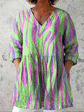 Paloma | Long Blouse with V-Neck