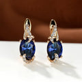 Wynne Midnight Drop Earrings | Gold