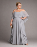Amaya | Cold Shoulder Top And Flowing Maxi Skirt Set