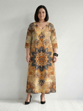 Salma | Gentle Floral Midi Dress