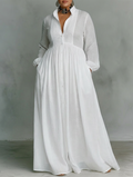 BRIA | MINIMALIST PATCHWORK MAXI DRESS