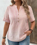 Frankie | Soft Striped Blouse