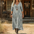Tegan | Vintage-Inspired Long Sleeve Casual Dress