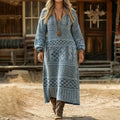 Nell | Vintage-Inspired Long Sleeve Casual Dress