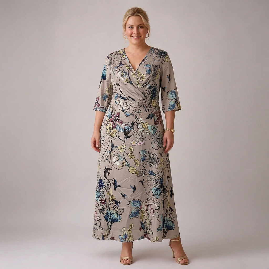 Freya | Chic Dress with Floral Print