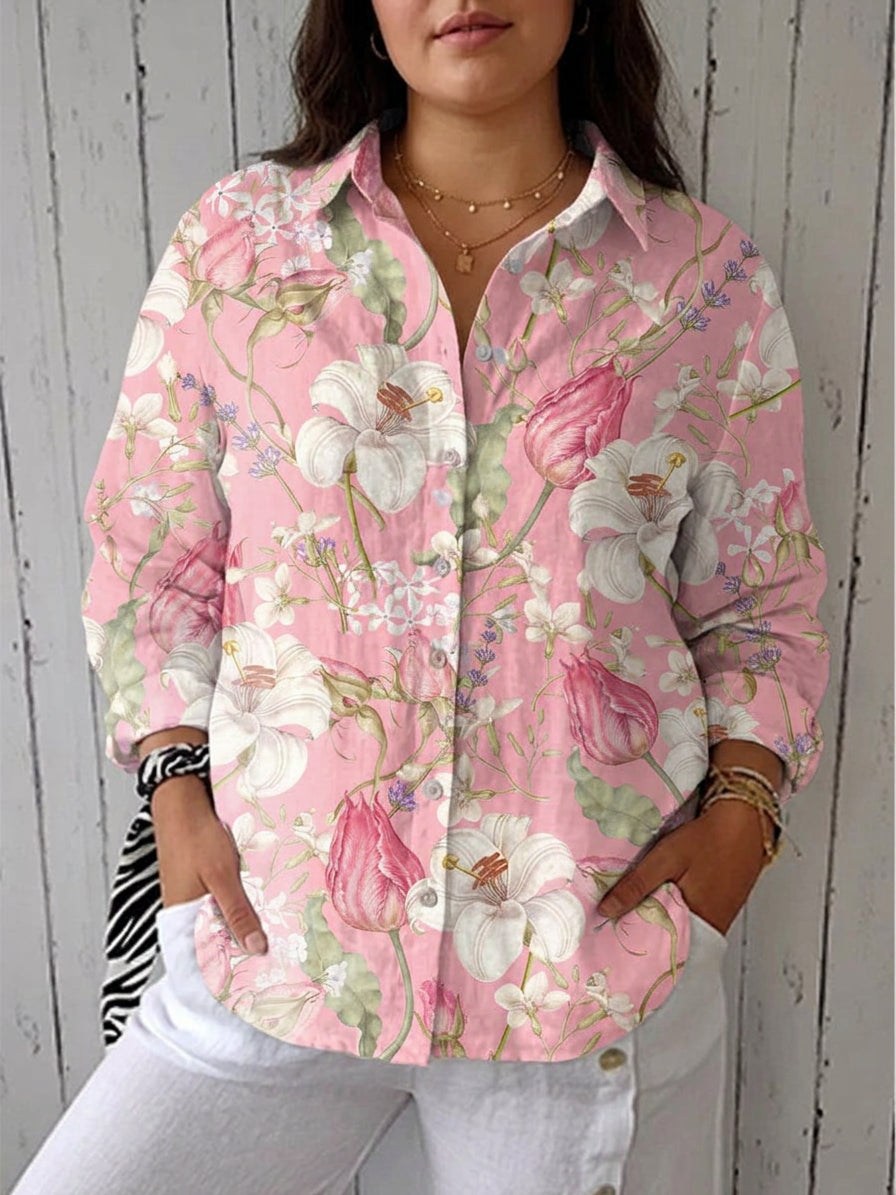 Zora – Chic Floral Blouse